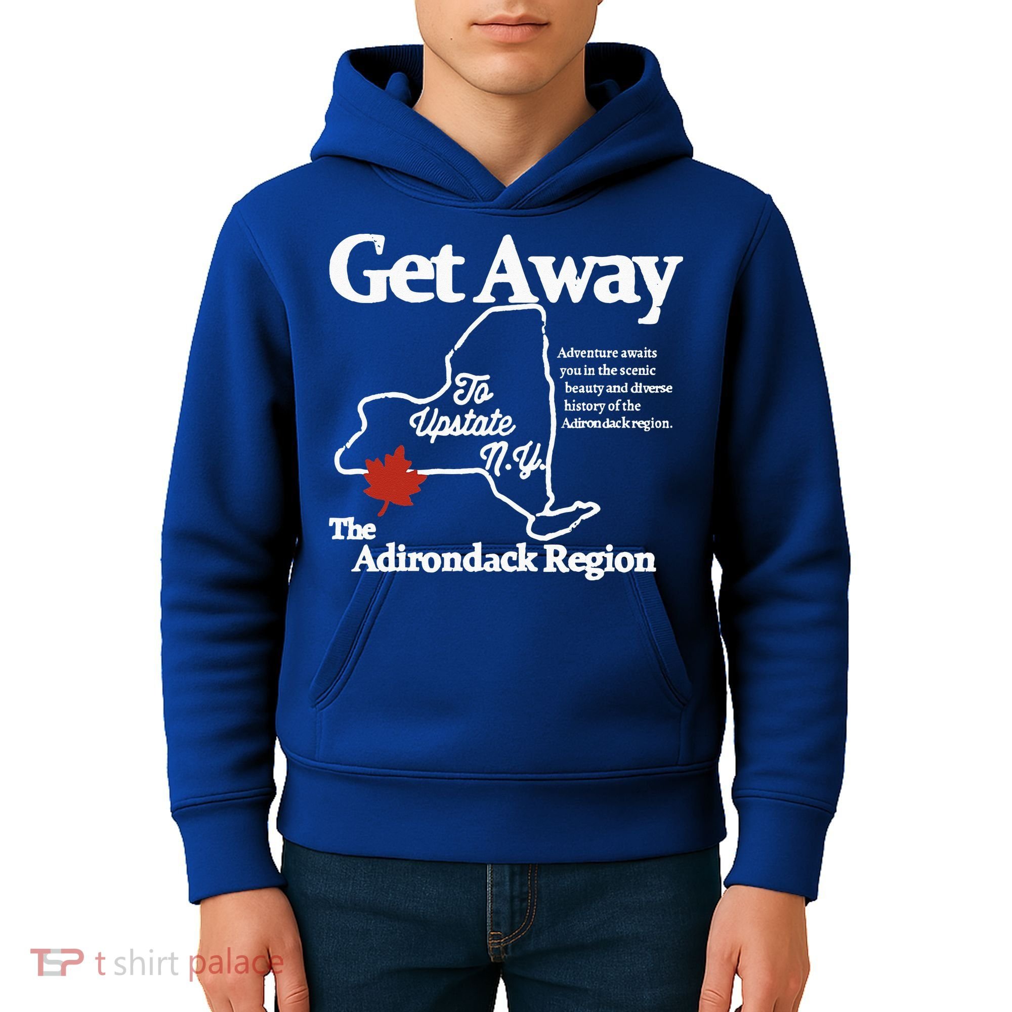 Charlie Get Away To Upstate New York Kids Hoodie
