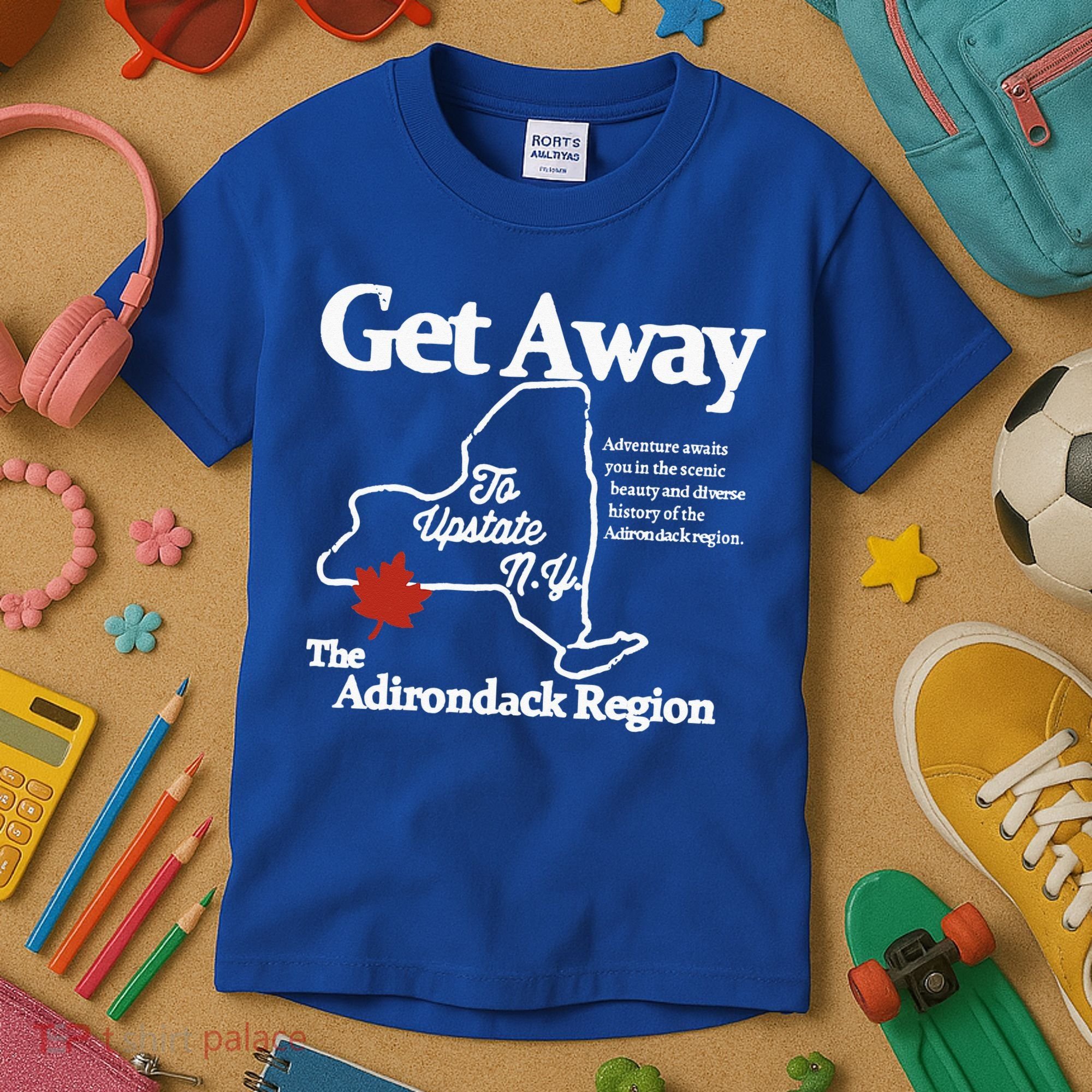 Charlie Get Away To Upstate New York Kids T-Shirt