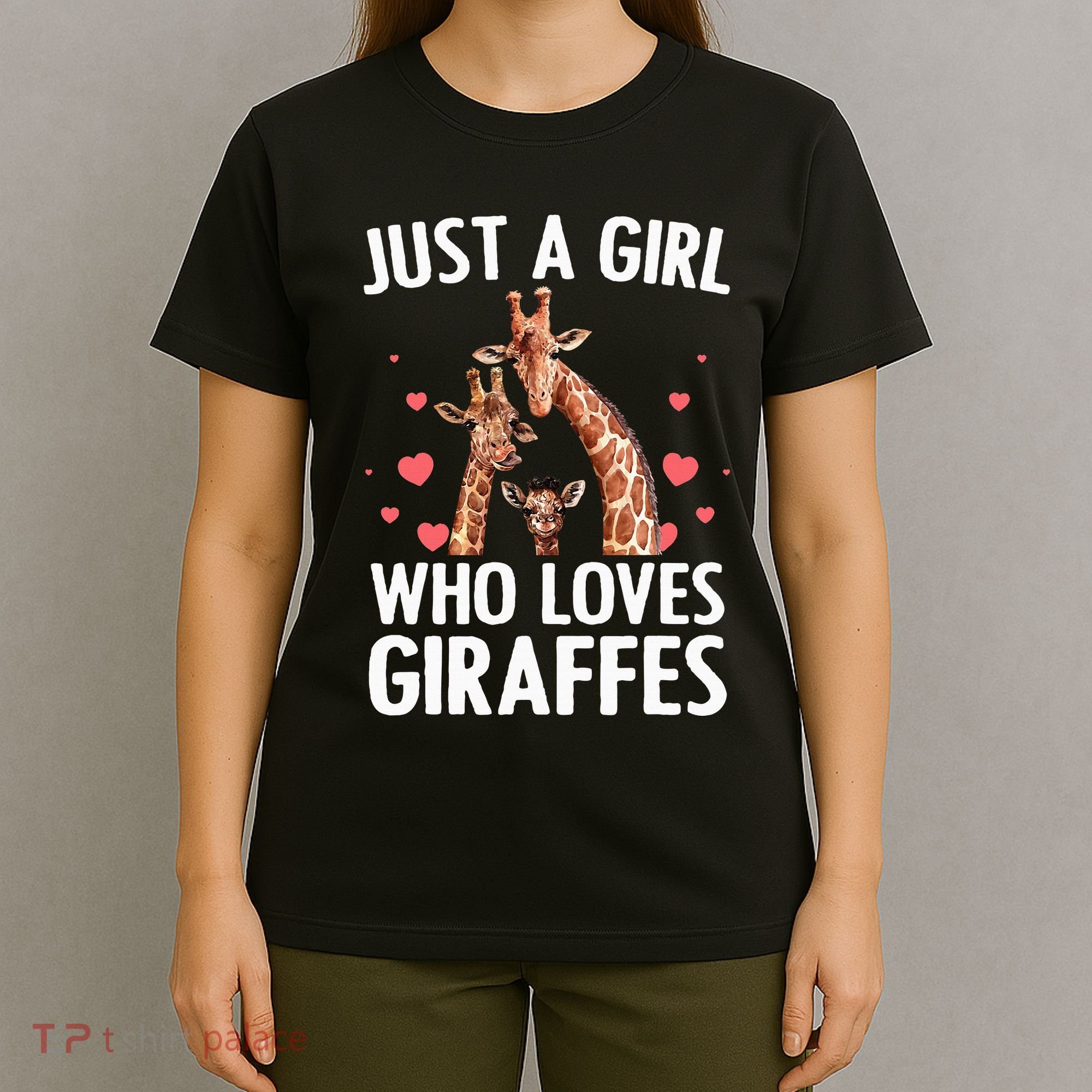 Cool Giraffe Africa Safari Zoo Animal Lovers T-Shirt