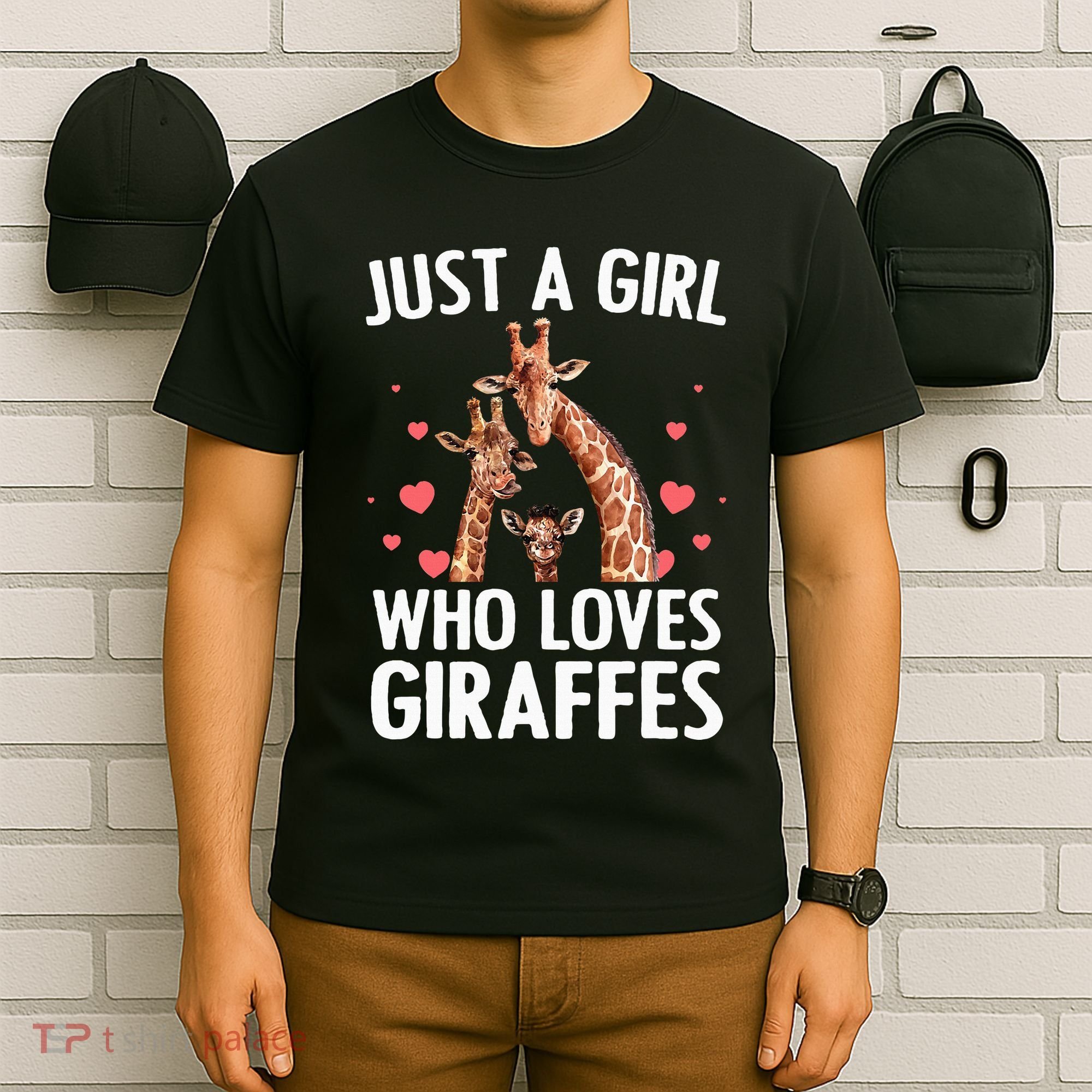 Cool Giraffe Africa Safari Zoo Animal Lovers T-Shirt