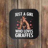 Cool Giraffe Africa Safari Zoo Animal Lovers Coaster thumb 0