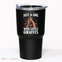 Cool Giraffe Africa Safari Zoo Animal Lovers Tumbler thumb 0