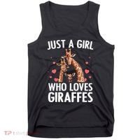 Cool Giraffe Africa Safari Zoo Animal Lovers Tank Top thumb 0