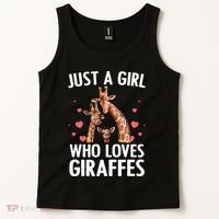 Cool Giraffe Africa Safari Zoo Animal Lovers Tank Top thumb 2