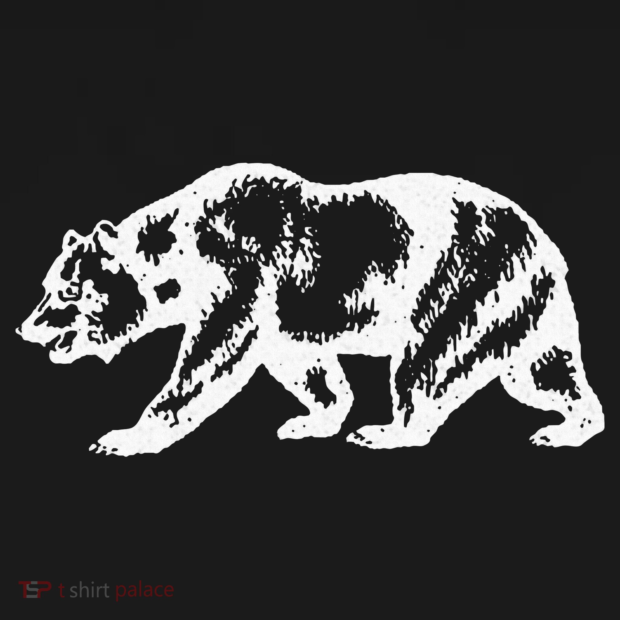 California Grizzly Bear State Flag Cali Republic Women's Tank Top