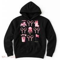 Coquette Golf Bows Preppy Cute Golfer  Hoodie thumb 0