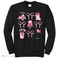 Coquette Golf Bows Preppy Cute Golfer  Sweatshirt thumb 0