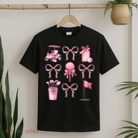 Coquette Golf Bows Preppy Cute Golfer  T-Shirt thumb 2