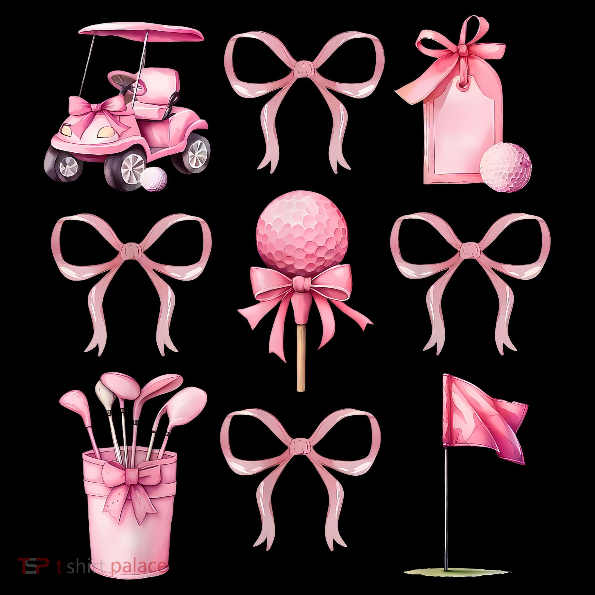 Coquette Golf Bows Preppy Cute Golfer  Coffee Mug