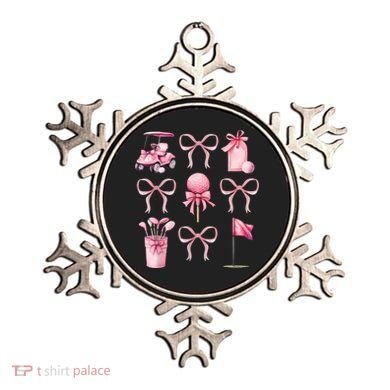 Coquette Golf Bows Preppy Cute Golfer  Ornament