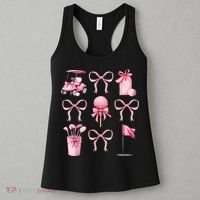 Coquette Golf Bows Preppy Cute Golfer  Women's Tank Top thumb 3