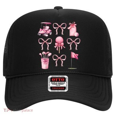 Coquette Golf Bows Preppy Cute Golfer  Hat