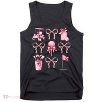 Coquette Golf Bows Preppy Cute Golfer  Tank Top thumb 0