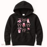 Coquette Golf Bows Preppy Cute Golfer  Kids Hoodie thumb 0