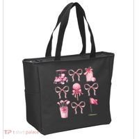 Coquette Golf Bows Preppy Cute Golfer  Tote Bag thumb 2