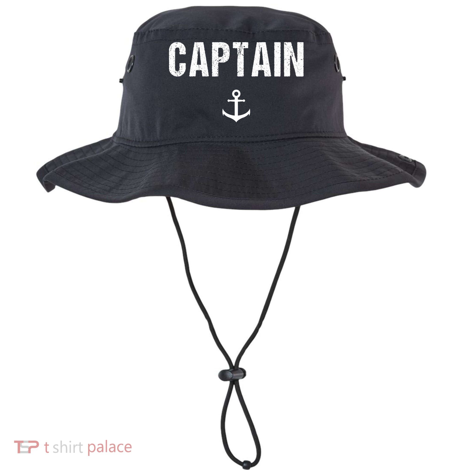 Captain Gift Boat Owner Novelty Gift Bucket Hat