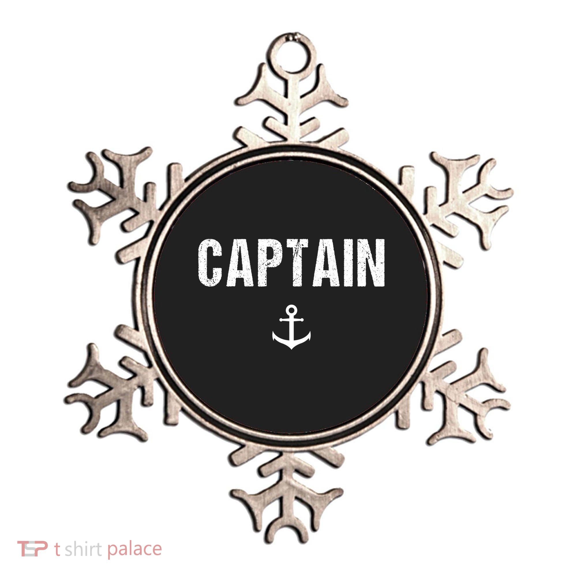 Captain Gift Boat Owner Novelty Gift Ornament