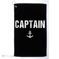 Captain Gift Boat Owner Novelty Gift Golf Towel thumb 0