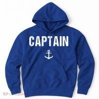 Captain Gift Boat Owner Novelty Gift Hoodie thumb 0