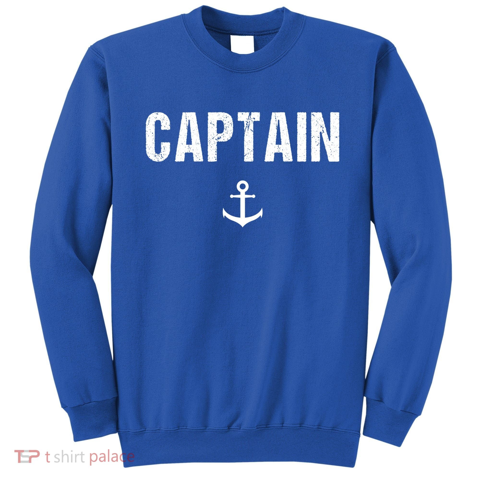 Captain Gift Boat Owner Novelty Gift Sweatshirt