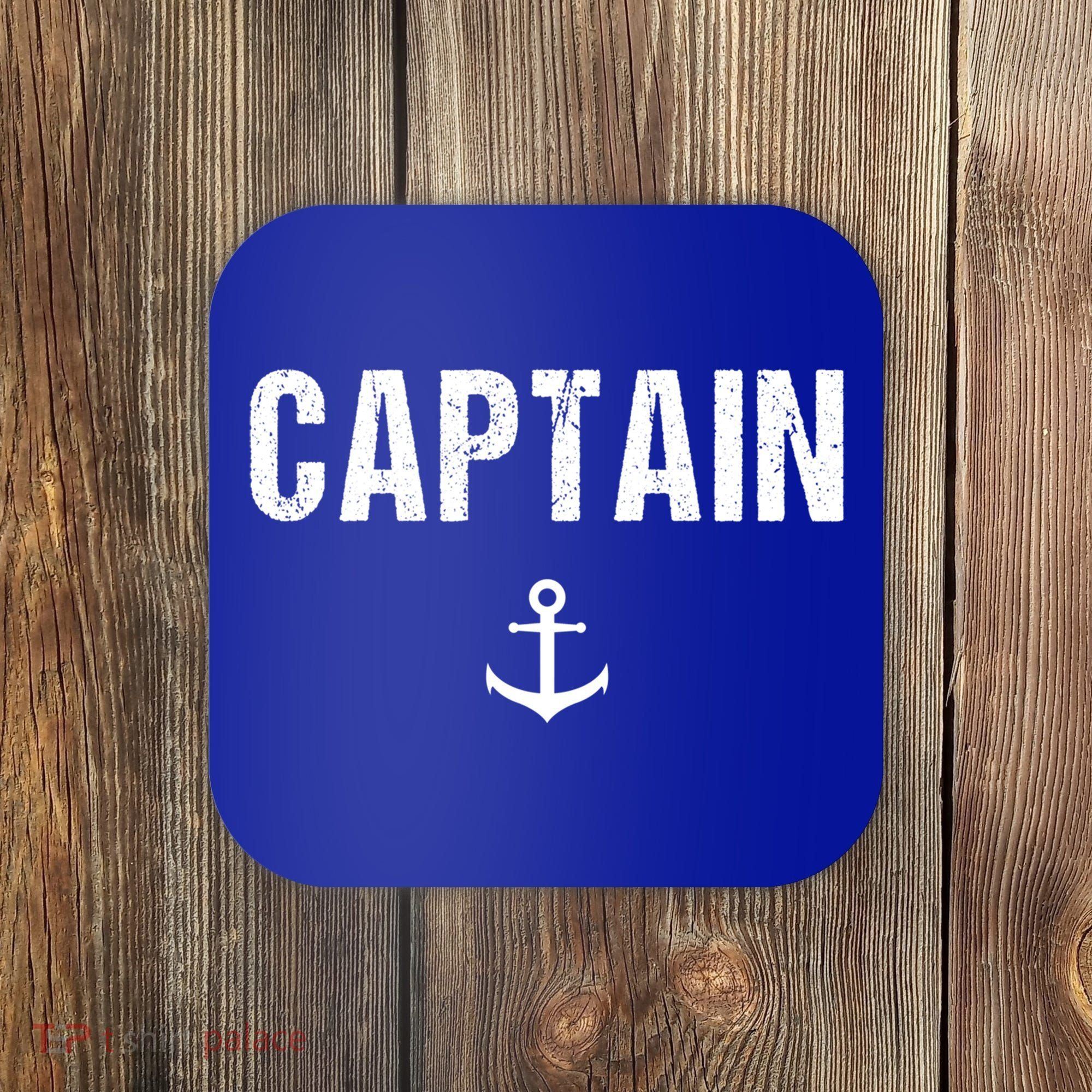 Captain Gift Boat Owner Novelty Gift Coaster