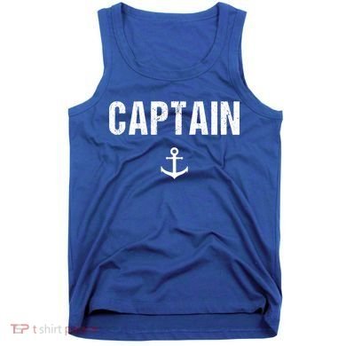 Captain Gift Boat Owner Novelty Gift Tank Top