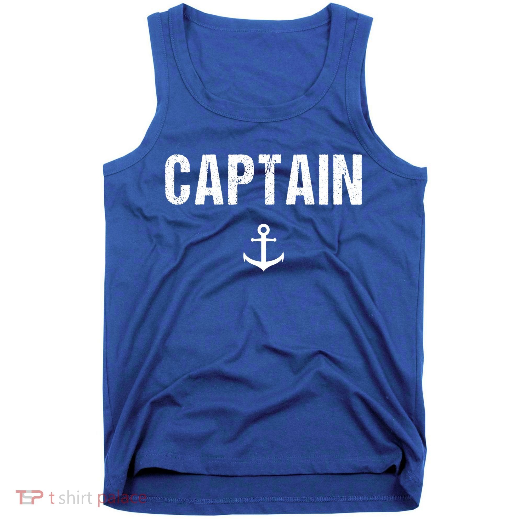 Captain Gift Boat Owner Novelty Gift Tank Top