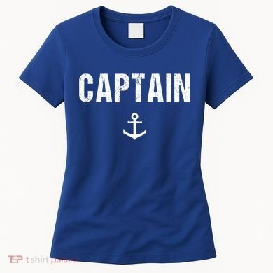 Captain Gift Boat Owner Novelty Gift Women's T-Shirt