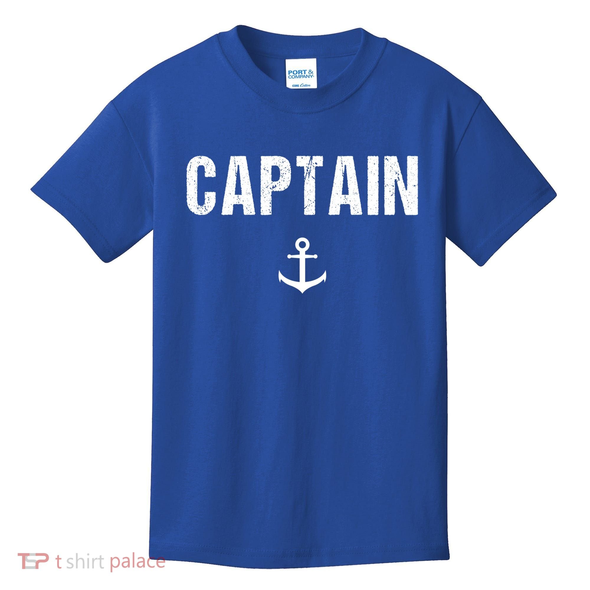 Captain Gift Boat Owner Novelty Gift Kids T-Shirt