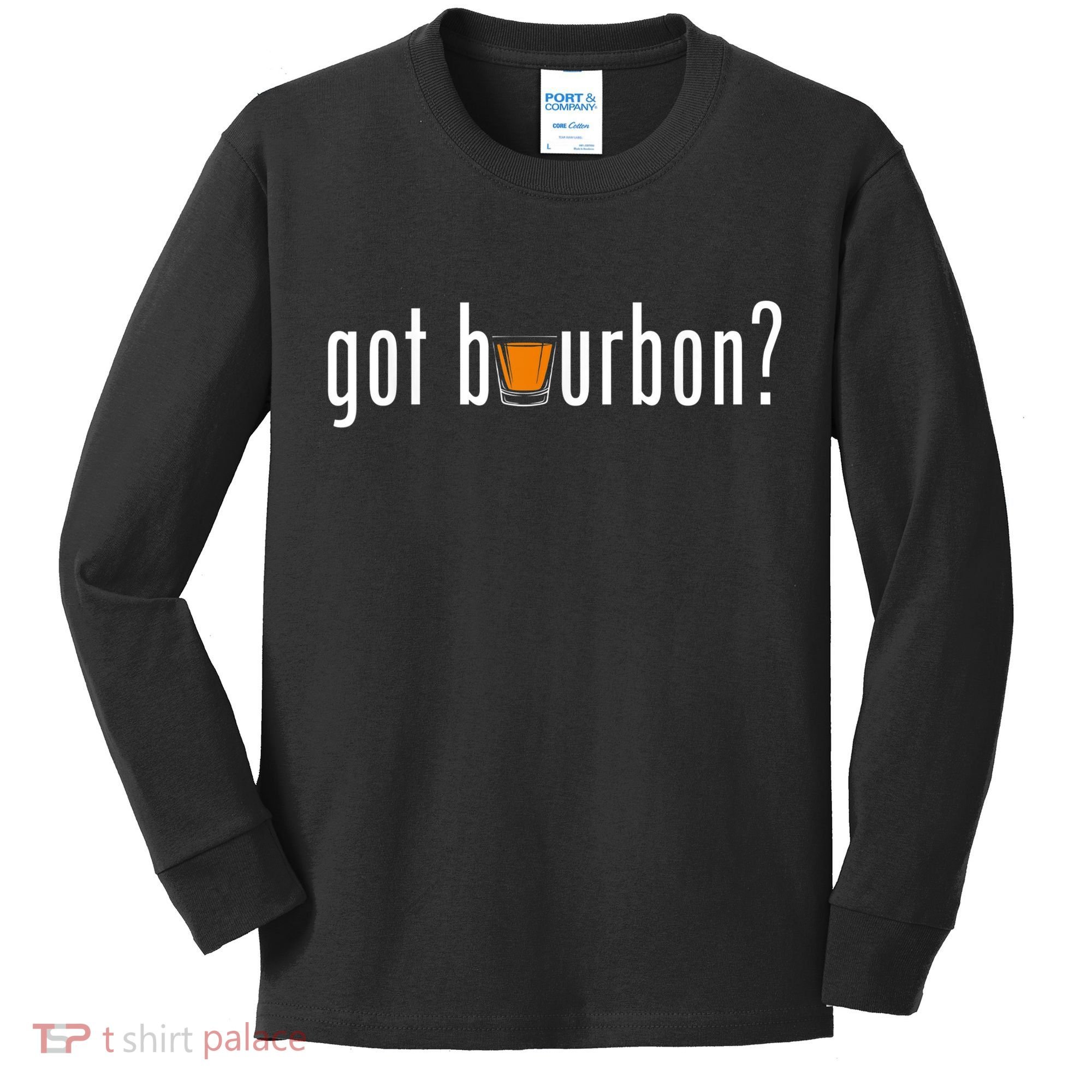Cool Got Bourbon Kids Long Sleeve Shirt