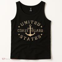 Coast Guard Birthday United States Anchor Tank Top thumb 2