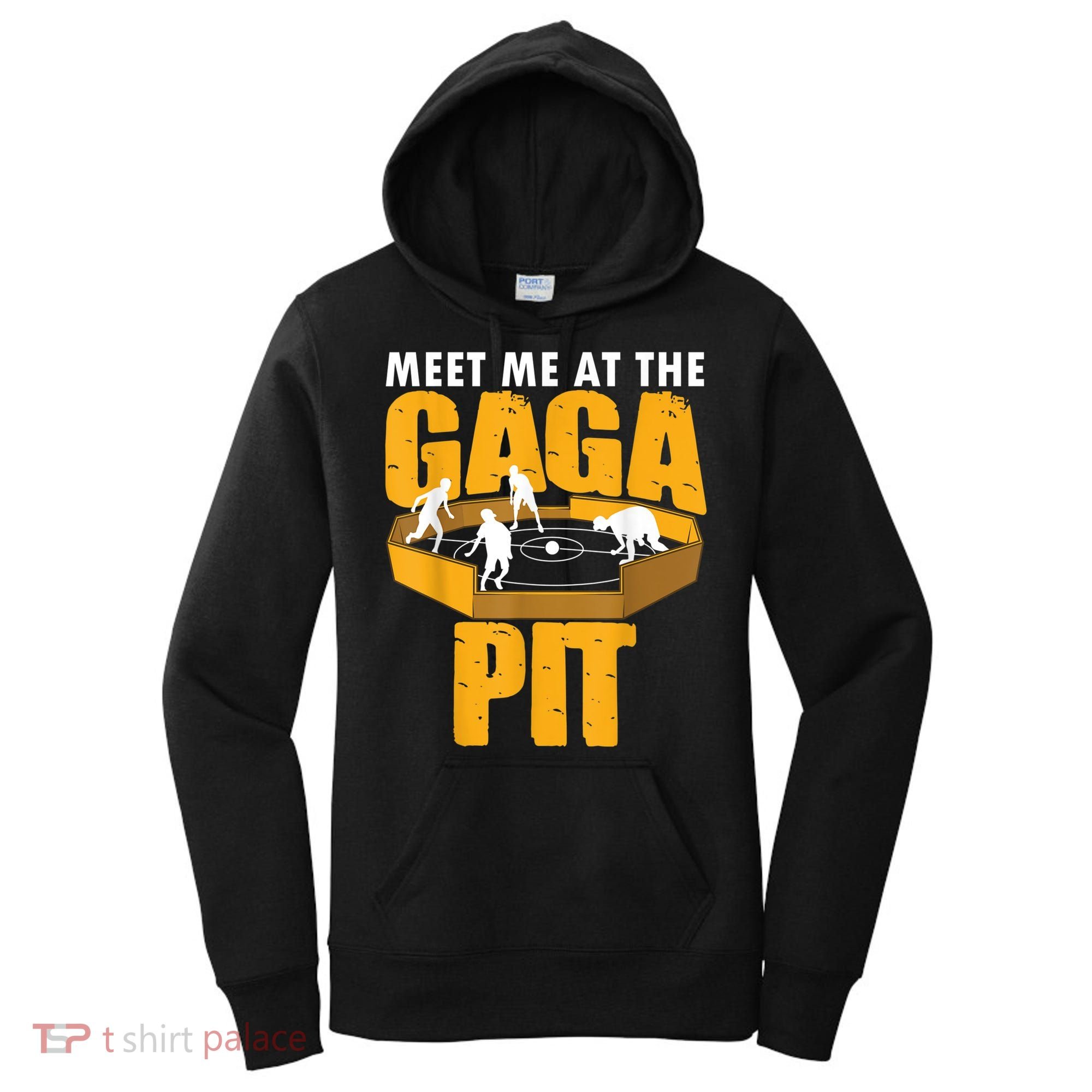 Cool Gaga Ball For Kids Funny Gaga Ball Pit Dodgeball Women's Hoodie
