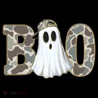Camo Ghost Boo Spooky Halloween Women's Tank Top thumb 5