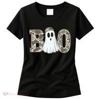 Camo Ghost Boo Spooky Halloween Women's T-Shirt thumb 0