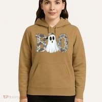 Camo Ghost Boo Spooky Halloween Hoodie thumb 5