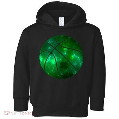 Clover Green Basketball Lover Toddler Hoodie