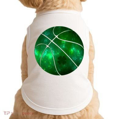Clover Green Basketball Lover Doggie Tank