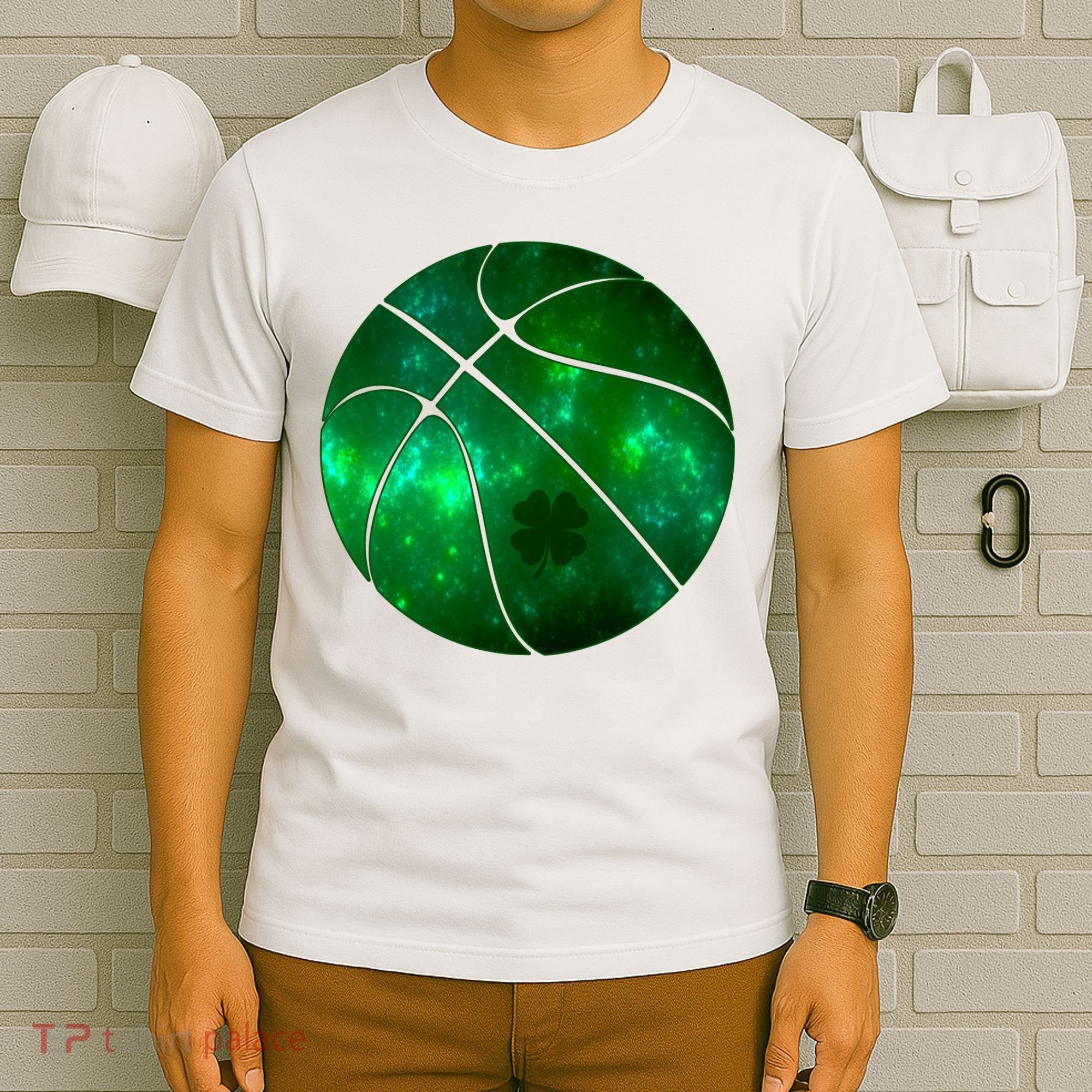 Clover Green Basketball Lover T-Shirt