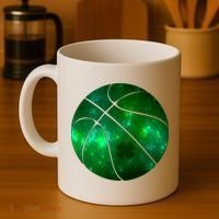 Clover Green Basketball Lover Coffee Mug thumb 4