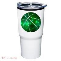 Clover Green Basketball Lover Tumbler thumb 0