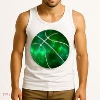 Clover Green Basketball Lover Tank Top thumb 3