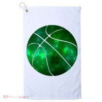 Clover Green Basketball Lover Golf Towel thumb 0