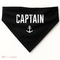 Captain Gift Boat Owner Novelty Gift USA-Made Doggie Bandana thumb 0
