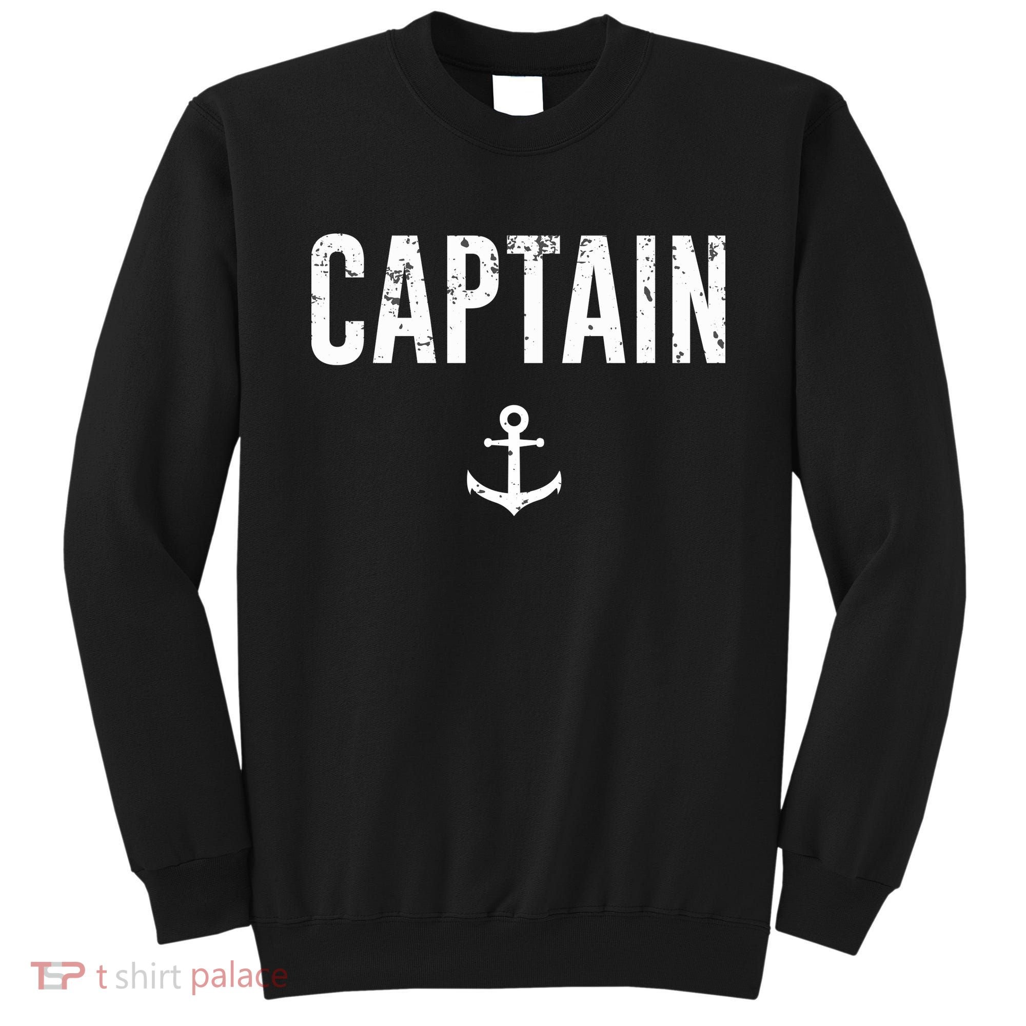 Captain Gift Boat Owner Novelty Gift Sweatshirt