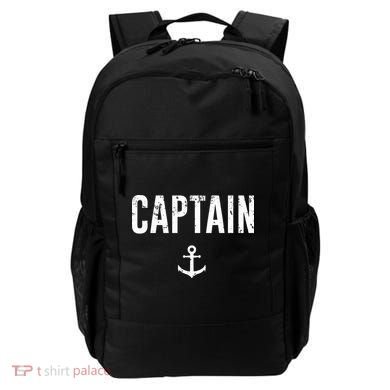Captain Gift Boat Owner Novelty Gift Backpack