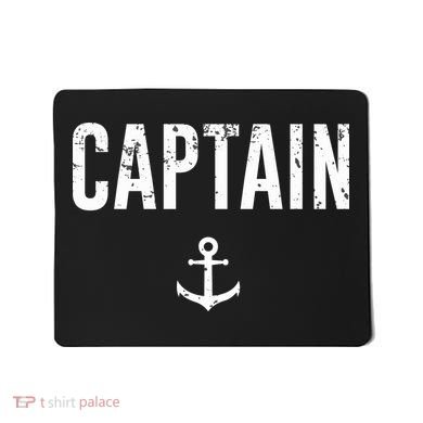 Captain Gift Boat Owner Novelty Gift Mousepad