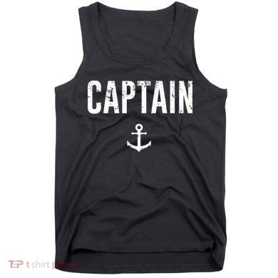 Captain Gift Boat Owner Novelty Gift Tank Top