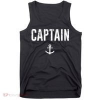 Captain Gift Boat Owner Novelty Gift Tank Top thumb 0