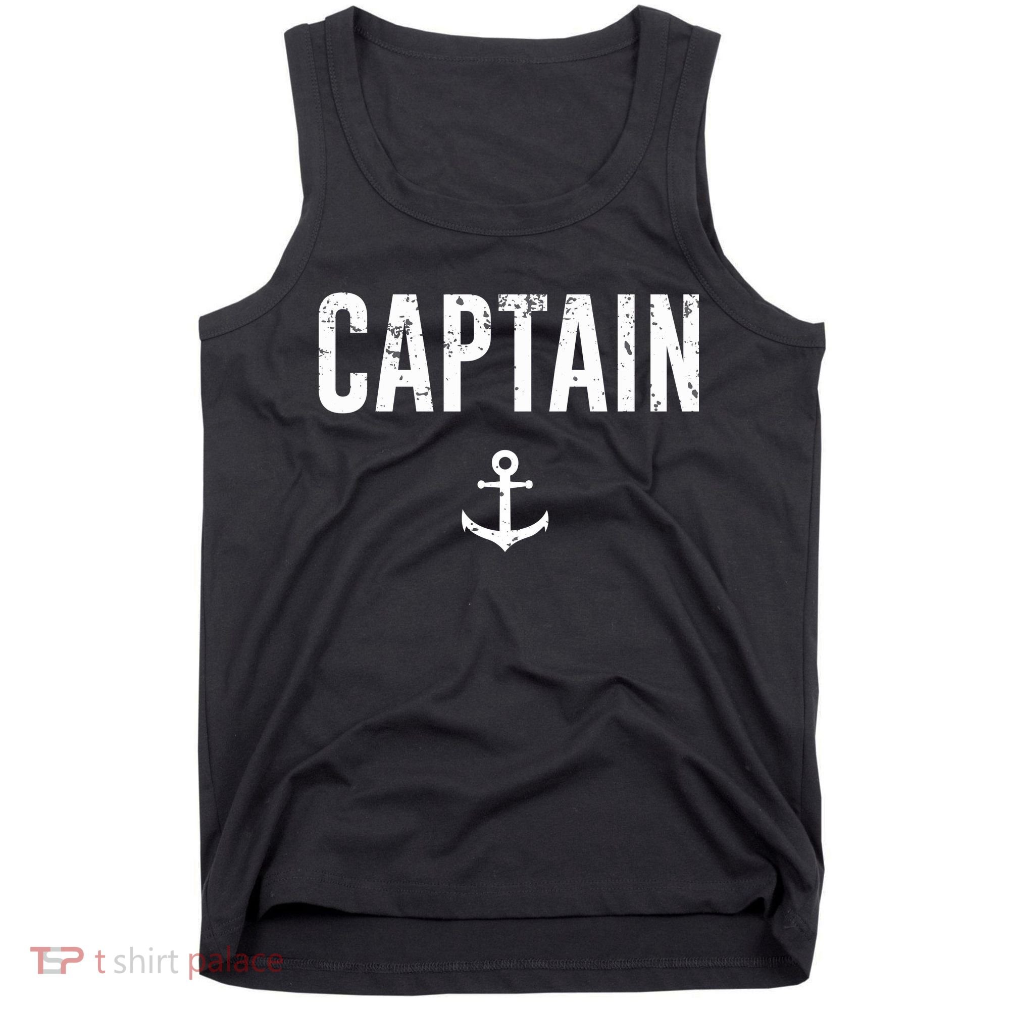Captain Gift Boat Owner Novelty Gift Tank Top