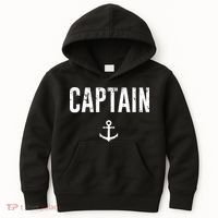 Captain Gift Boat Owner Novelty Gift Kids Hoodie thumb 0